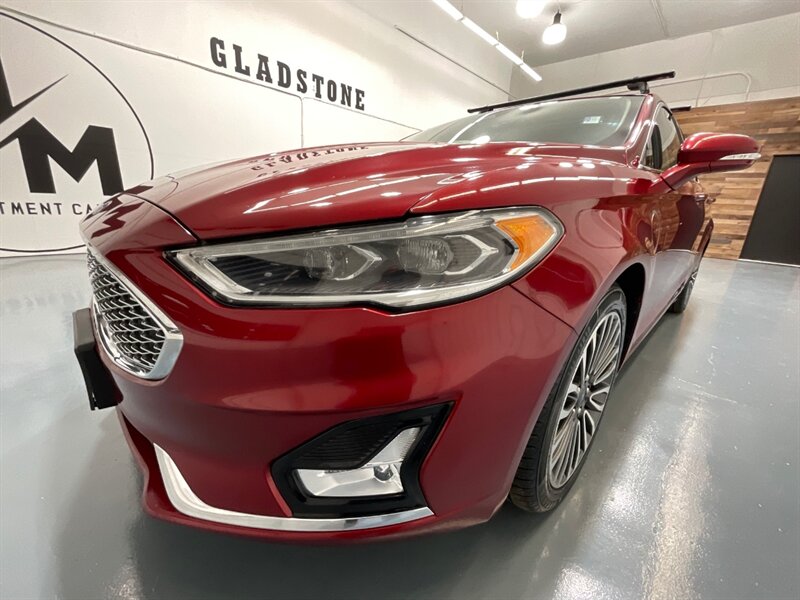 2019 Ford Fusion Energi Titanium Plug-in Hybrid / 1-OWNER / FULLY LOADED / Heated & Cooled leather seats / Sunroof / Navi / BLIS - Photo 53 - Gladstone, OR 97027