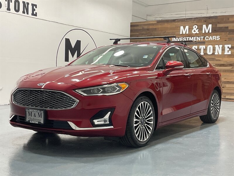 2019 Ford Fusion Energi Titanium Plug-in Hybrid / 1-OWNER / FULLY LOADED / Heated & Cooled leather seats / Sunroof / Navi / BLIS - Photo 57 - Gladstone, OR 97027