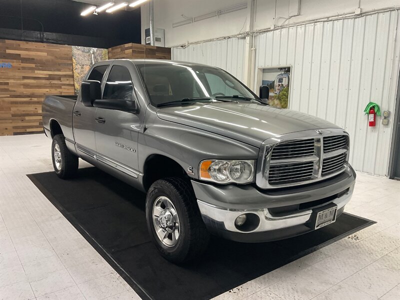 2005 Dodge Ram 2500 Laramie 4X4 / 5.9L CUMMINS DIESEL / 6-SPEED MANUAL  / LEATHER & HEATED SEATS /RUST FREE / LOCAL TRUCK / SHARP & CLEAN - Photo 2 - Gladstone, OR 97027