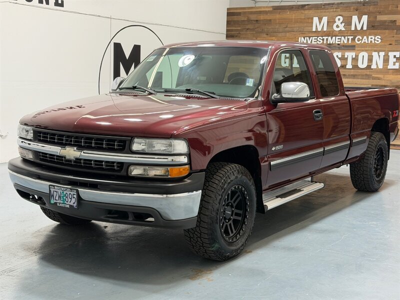 Dark Carmine Red Metallic 2000 Chevrolet Silverado 1500 Pickup Truck Four-Wheel Drive Automatic
