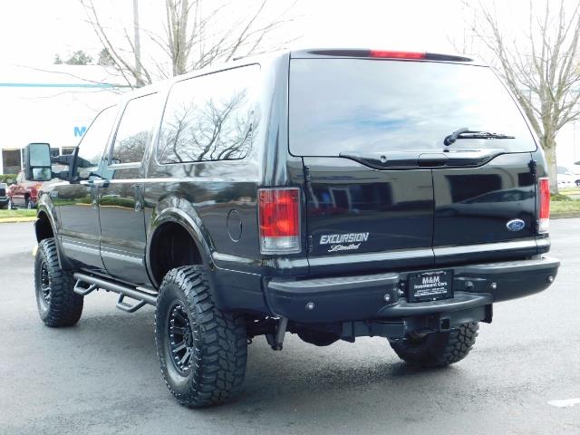 2003 Ford Excursion Limited 4X4 7.3L DIESEL / Leather / LIFTED LIFTED   - Photo 7 - Portland, OR 97217