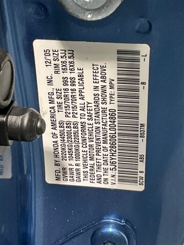 2006 Honda Element EX AWD Sunroof / NEW TIRES / ZERO RUST / LOCAL OREGON SUV / Excellent Maintenance History - Photo 45 - Gladstone, OR 97027