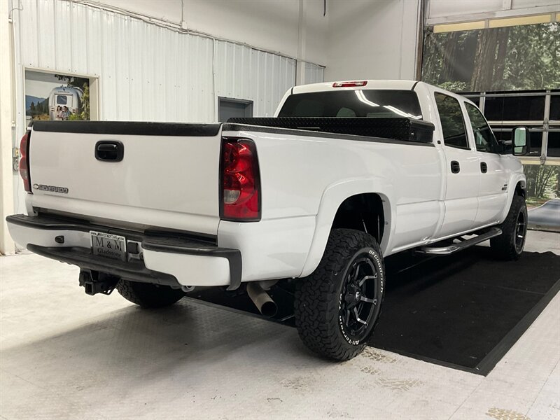 2007 Chevrolet Silverado 3500 LT Crew Cab 4X4 / 6.6L DIESEL / 1-OWNER/ LBZ MOTOR  / LOCAL OREGON TRUCK / RUST FREE / Leather & Heated seats /BF GOOD RICH TIRES & FUEL WHEELS / LONG BED - Photo 8 - Gladstone, OR 97027