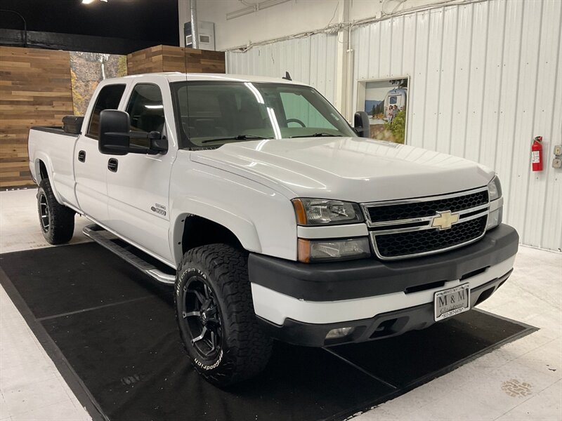 2007 Chevrolet Silverado 3500 LT Crew Cab 4X4 / 6.6L DIESEL / 1-OWNER/ LBZ MOTOR  / LOCAL OREGON TRUCK / RUST FREE / Leather & Heated seats /BF GOOD RICH TIRES & FUEL WHEELS / LONG BED - Photo 2 - Gladstone, OR 97027