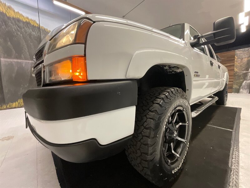 2007 Chevrolet Silverado 3500 LT Crew Cab 4X4 / 6.6L DIESEL / 1-OWNER/ LBZ MOTOR  / LOCAL OREGON TRUCK / RUST FREE / Leather & Heated seats /BF GOOD RICH TIRES & FUEL WHEELS / LONG BED - Photo 9 - Gladstone, OR 97027