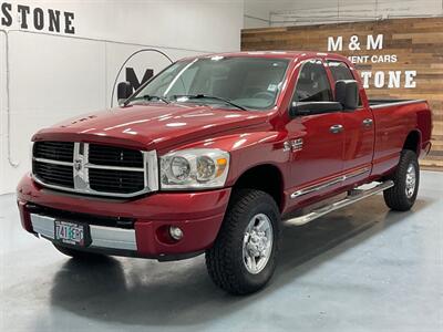 2008 Dodge Ram 3500 Laramie Quad Cab 4X4 / 6.7L DIESEL / NEW TIRES  / BRAND NEW TIRES / ZERO RUST Truck