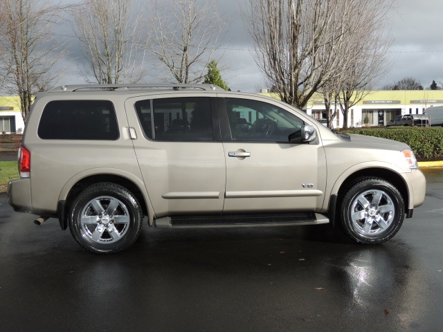 2009 Nissan Armada SE AWD / Navigation / DVD / 3RD Row Seats/ LEATHER   - Photo 4 - Portland, OR 97217