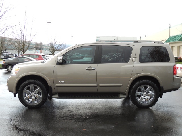 2009 Nissan Armada SE AWD / Navigation / DVD / 3RD Row Seats/ LEATHER   - Photo 3 - Portland, OR 97217