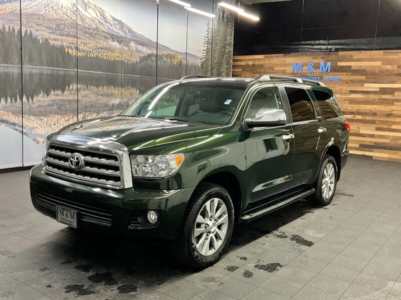 2010 Toyota Sequoia Limited 4X4 / 5.7L V8 / 1-OWNER / 94,000 MILES  Leather Heated Seats / Navigation & Backup Camera / 3RD ROW SEAT / SHARP SHARP !! - Photo 1 - Gladstone, OR 97027