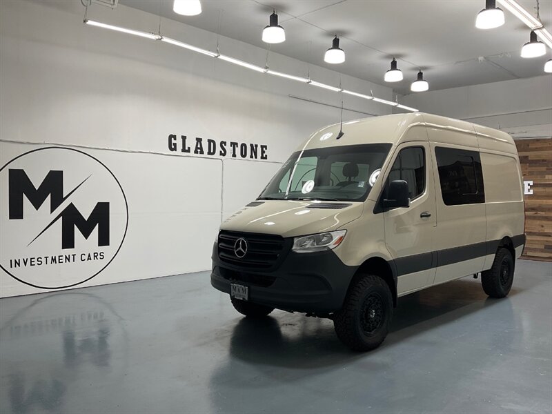 2022 Mercedes-Benz Sprinter 2500 Crew V 4X4 /3.0L V6 DIESEL/ High Roof 144 " WB  / 1-OWNER / Navigation / Backup Camera / Towing pkg / 5-PASSENGER / CREW CARGO VAN / Heated Seats - Photo 62 - Gladstone, OR 97027