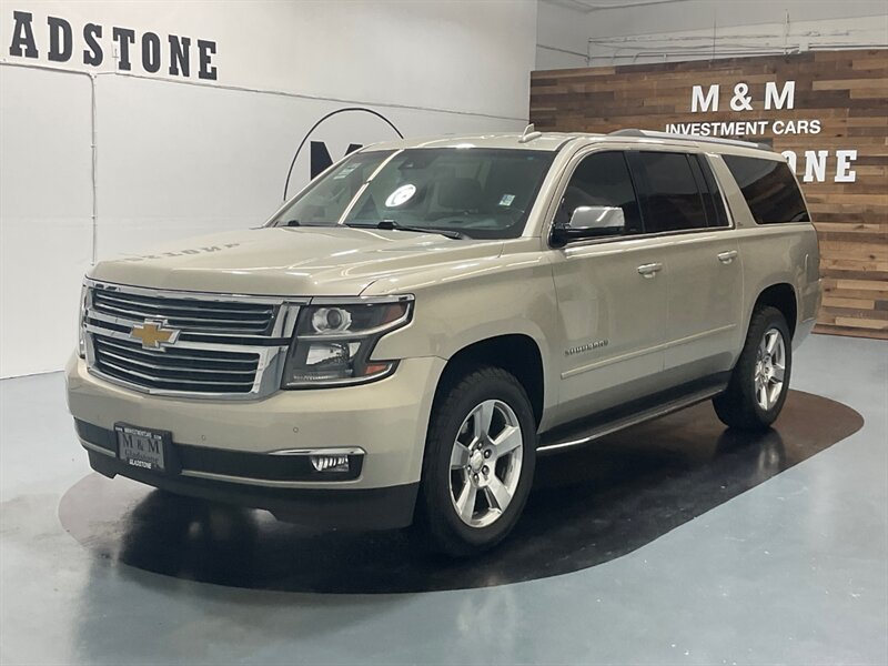 2016 Chevrolet Suburban LTZ 4X4 / 5.3L V8 / Captain Chairs /BRAND NEW TIRE  / Heated & Ventilated Seats - Photo 1 - Gladstone, OR 97027