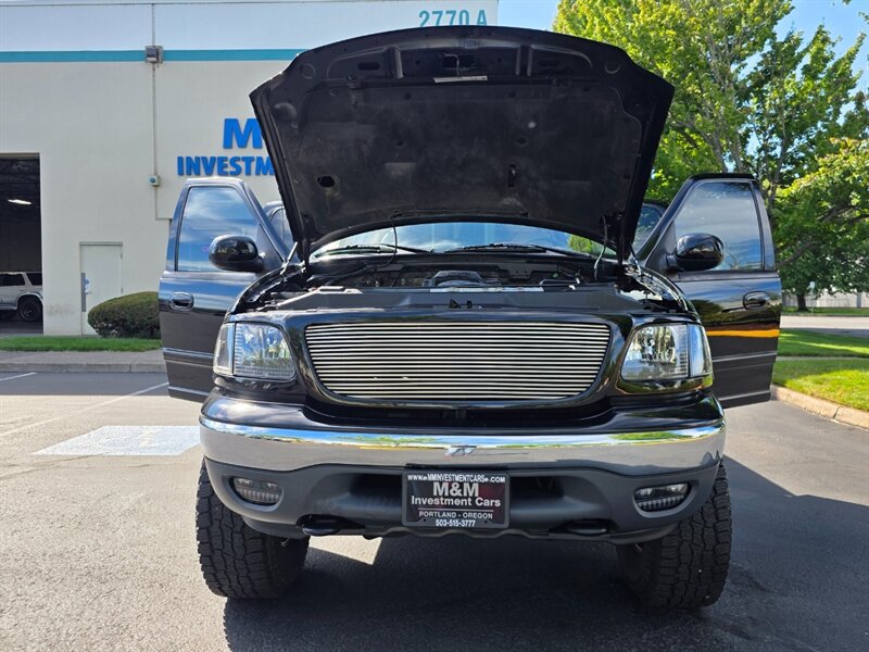 2001 Ford F-150 SUPER CREW 4X4 V8 / LARIAT / LEATHER / *RCD* LIFT / 4-DOOR / 6-PASSENGER SEATING / FRESH TRADE-IN - Photo 29 - Portland, OR 97217