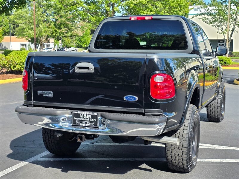 2001 Ford F-150 SUPER CREW 4X4 V8 / LARIAT / LEATHER / *RCD* LIFT / 4-DOOR / 6-PASSENGER SEATING / FRESH TRADE-IN - Photo 8 - Portland, OR 97217