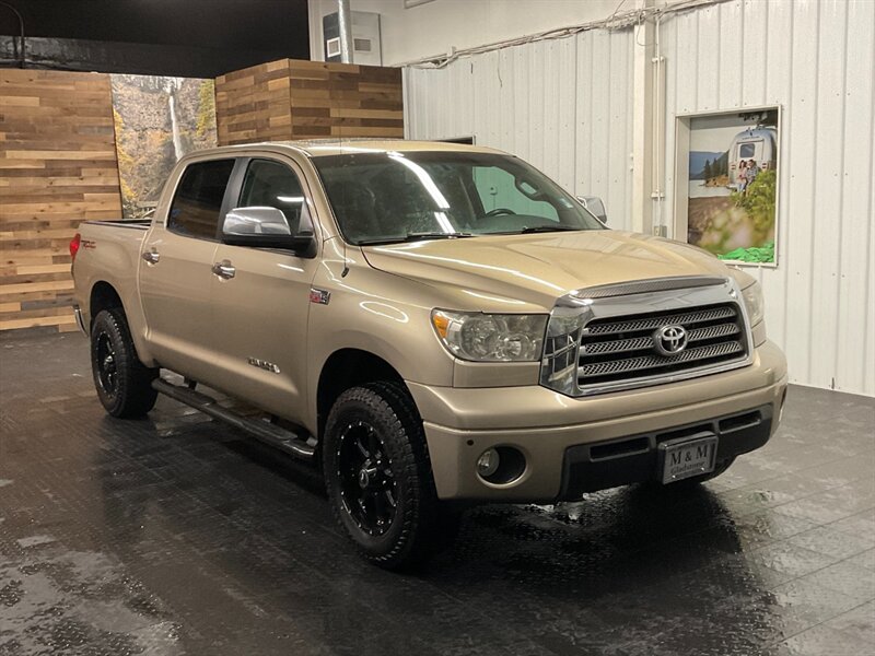 2007 Toyota Tundra Limited CrewMax 4X4 / 5.7L V8 / TRD OFF RD / LOCAL Navigation & Backup Camera / Leather & Heated Seats / Sunroof / RUST FREE - Photo 2 - Gladstone, OR 97027