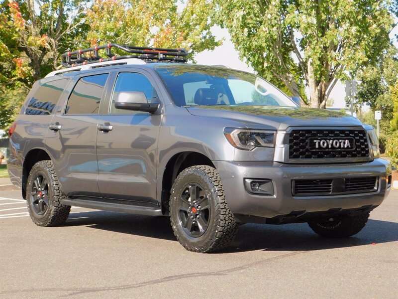 2019 Toyota Sequoia TRD CUSTOM UPGRADE 4X4 / TRD PRO Leather TYGER RAC - Photo 2 - Portland, OR 97217
