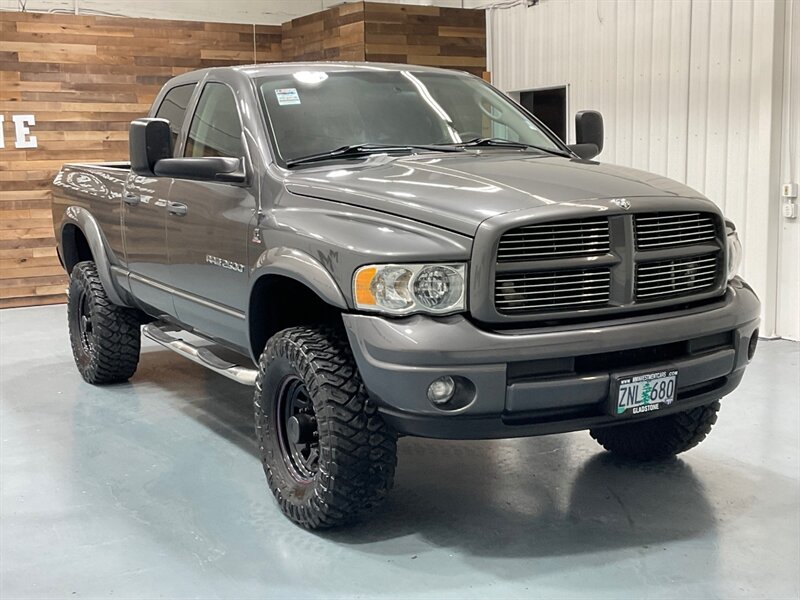 2003 Dodge Ram 2500 SLT Quad Cab 4X4 / 5.9L DIESEL / 6-SPEED MANUAL / SHORT BED / LIFTED w. BRAND NEW 35inc MUD TIRES/ LOCAL OREGON TRUCK w. ZERO RUST - Photo 2 - Gladstone, OR 97027