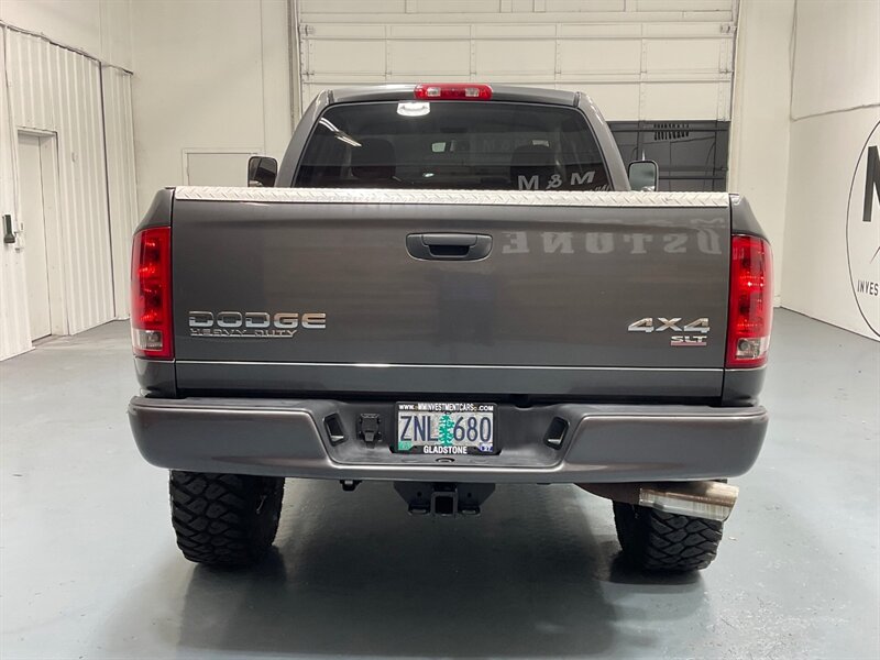 2003 Dodge Ram 2500 SLT Quad Cab 4X4 / 5.9L DIESEL / 6-SPEED MANUAL / SHORT BED / LIFTED w. BRAND NEW 35inc MUD TIRES/ LOCAL OREGON TRUCK w. ZERO RUST - Photo 6 - Gladstone, OR 97027
