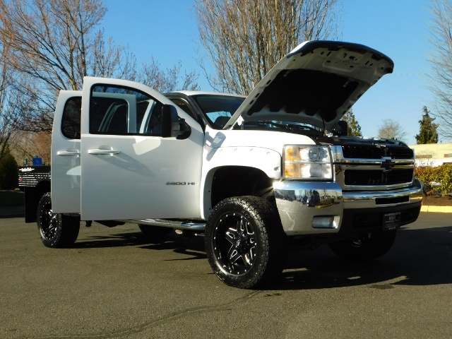 2008 Chevrolet Silverado 2500 LT Crew Cab 4X4 6.6L DURAMAX DIESEL FLAT BED   - Photo 30 - Portland, OR 97217