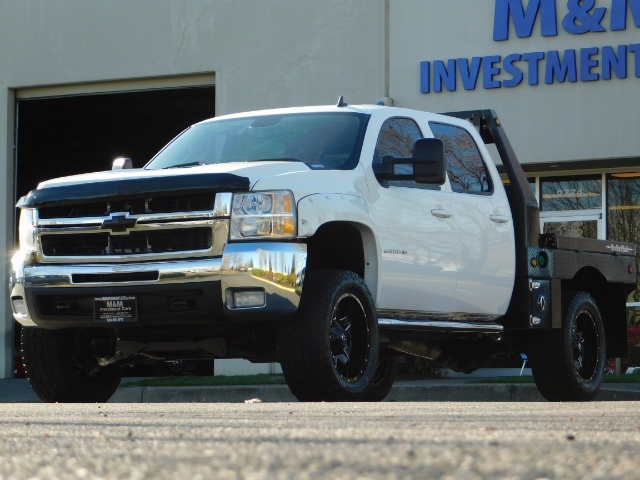 2008 Chevrolet Silverado 2500 LT Crew Cab 4X4 6.6L DURAMAX DIESEL FLAT BED   - Photo 39 - Portland, OR 97217