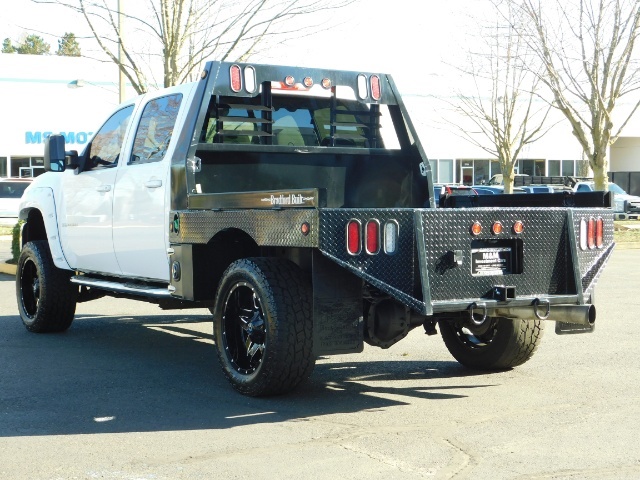 2008 Chevrolet Silverado 2500 LT Crew Cab 4X4 6.6L DURAMAX DIESEL FLAT BED