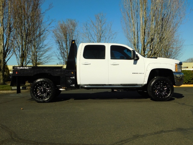 2008 Chevrolet Silverado 2500 LT Crew Cab 4X4 6.6L DURAMAX DIESEL FLAT BED   - Photo 3 - Portland, OR 97217