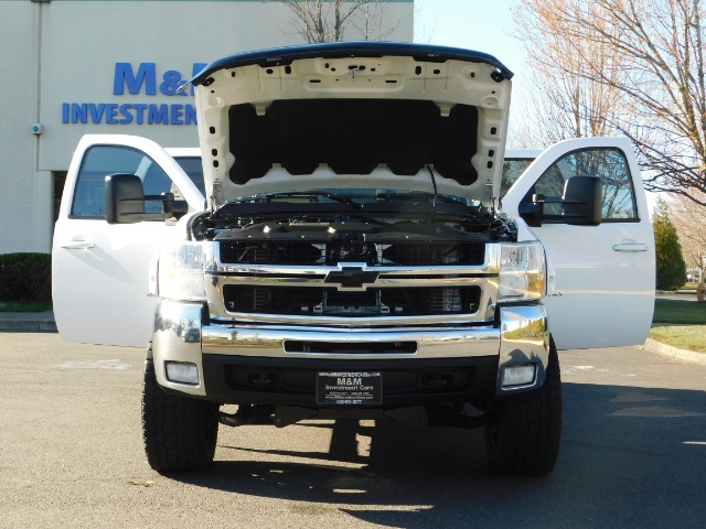 2008 Chevrolet Silverado 2500 LT Crew Cab 4X4 6.6L DURAMAX DIESEL FLAT BED   - Photo 31 - Portland, OR 97217