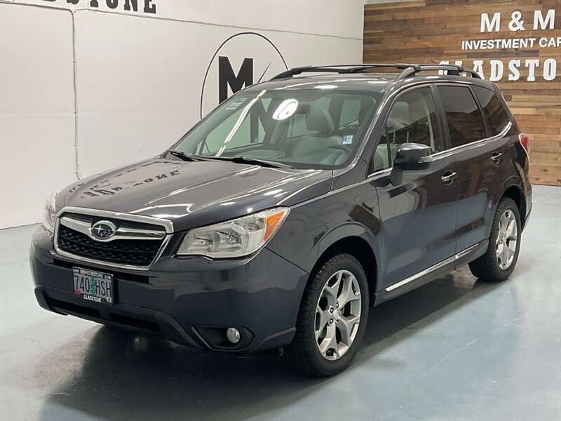 2015 Subaru Forester 2.5i Touring AWD / Leather / 1-OWNER /62K MILES  / Panoramic Sunroof / Heated Seats / Towing Pkg / Backup Camera - Photo 1 - Gladstone, OR 97027