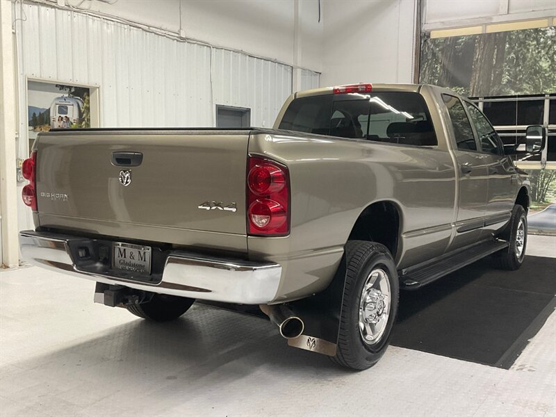 2007 Dodge Ram 2500 SLT BIG HORN 4X4 / 6.7L DIESEL /1-OWNER / 89K MILE  / LOCAL OREGON TRUCK / RUST FREE / LONG BED / Power Sliding rear window / ONLY 89,000 MILES - Photo 8 - Gladstone, OR 97027