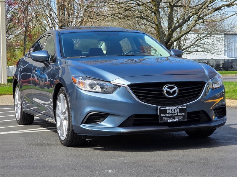 2016 Mazda Mazda6 i TOURING LEATHER / SUNROOF / NEW TIRES / 94k MILE  / NON-SMOKER / LOCAL - NO RUST - Photo 2 - Portland, OR 97217