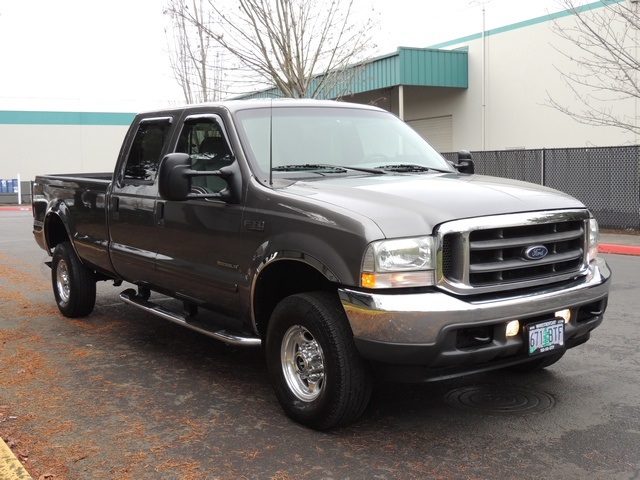 2002 Ford F-350 Lariat 4X4 / CrewCab / LongBed / 7.3L TURBO DIESEL