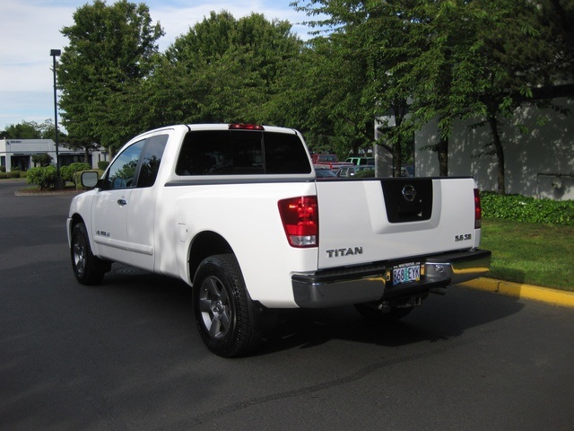 2005 Nissan Titan SE 4X4 King Cab 4-Door / V8 / White / Mint !!   - Photo 4 - Portland, OR 97217