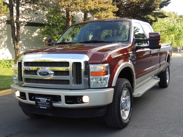 2008 Ford F 350 King Ranch 4x4 Crew Cab Long Bed Diesel