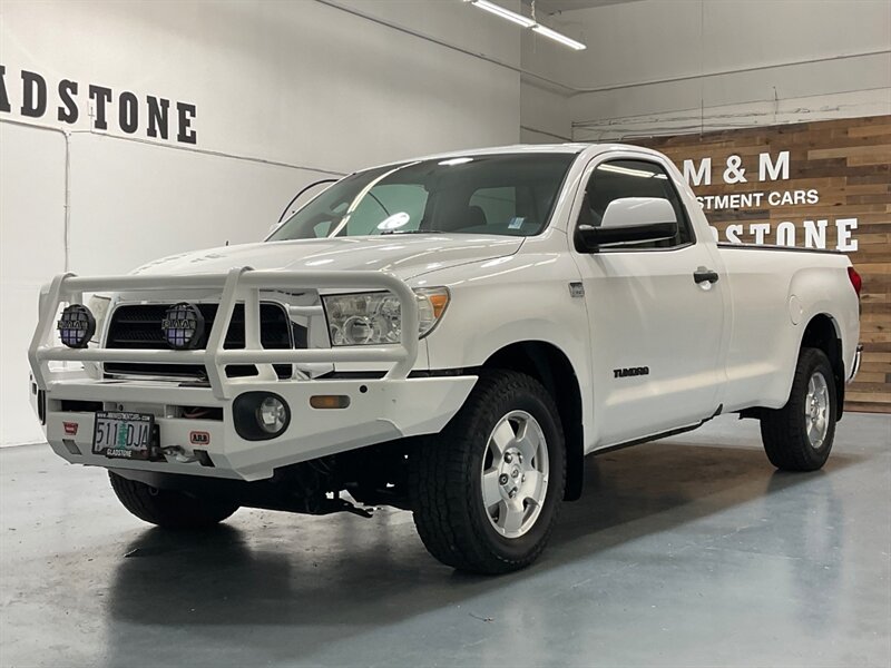 2007 Toyota Tundra SR5 Regular Cab / 4.7L V8 / LONG BED / ZERO RUST / LOCAL OREGON TRUCK / CUSTOM FRONT BUMPER with WINCH - Photo 50 - Gladstone, OR 97027