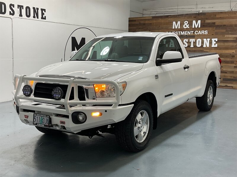2007 Toyota Tundra SR5 Regular Cab / 4.7L V8 / LONG BED / ZERO RUST / LOCAL OREGON TRUCK / CUSTOM FRONT BUMPER with WINCH - Photo 49 - Gladstone, OR 97027