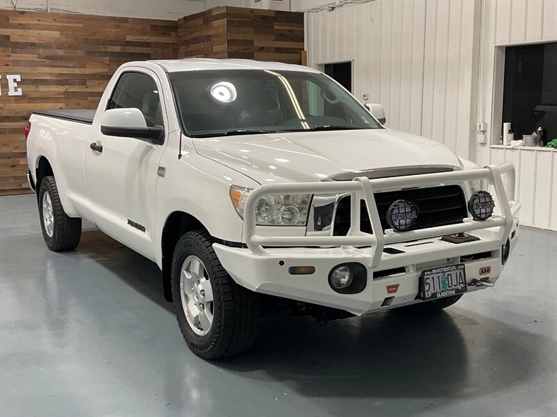 2007 Toyota Tundra SR5 Regular Cab / 4.7L V8 / LONG BED / ZERO RUST / LOCAL OREGON TRUCK / CUSTOM FRONT BUMPER with WINCH - Photo 2 - Gladstone, OR 97027