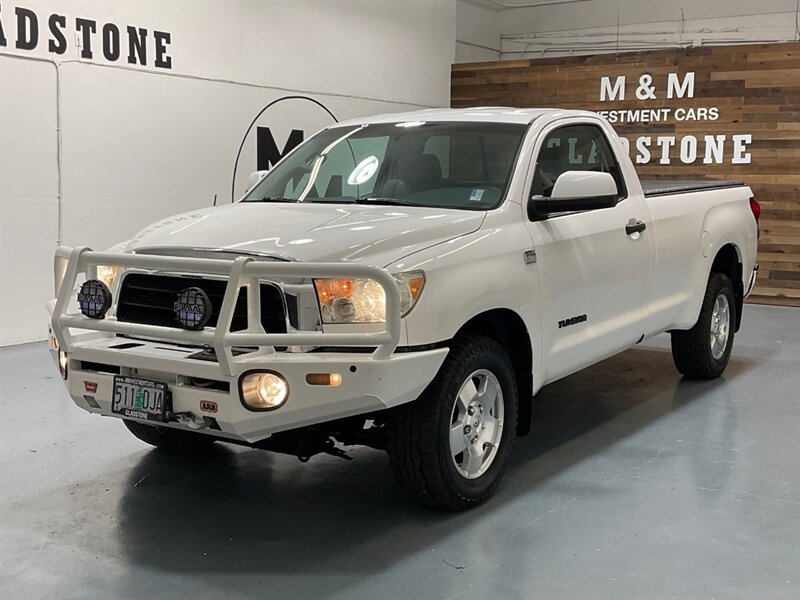 2007 Toyota Tundra SR5 Regular Cab / 4.7L V8 / LONG BED / ZERO RUST / LOCAL OREGON TRUCK / CUSTOM FRONT BUMPER with WINCH - Photo 52 - Gladstone, OR 97027