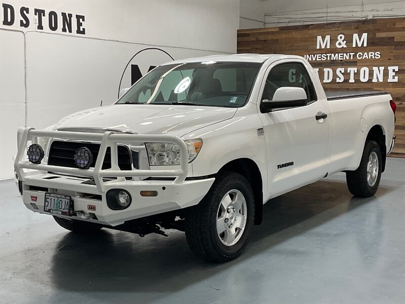 2007 Toyota Tundra SR5 Regular Cab / 4.7L V8 / LONG BED / ZERO RUST / LOCAL OREGON TRUCK / CUSTOM FRONT BUMPER with WINCH - Photo 53 - Gladstone, OR 97027