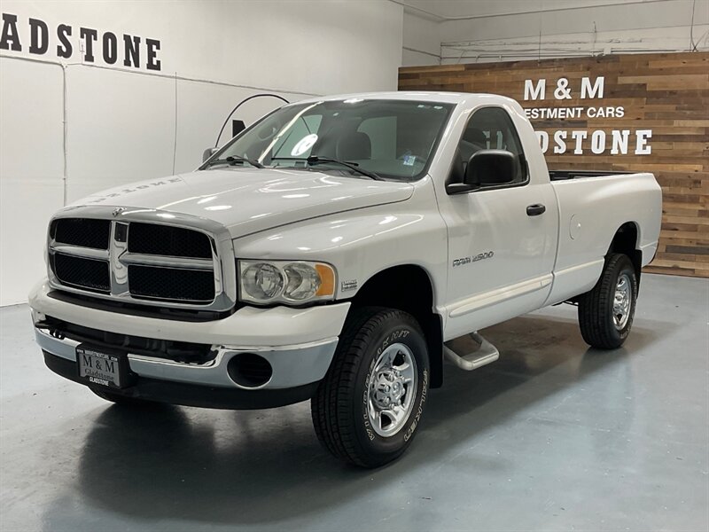 2003 Dodge Ram 2500 SLT Regular Cab 4X4 / 5.3L V8 / 1-OWNER /ZERO RUST  / Backup Camera / LONG BED / Single Cab - Photo 1 - Gladstone, OR 97027