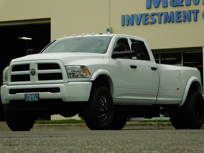 2016 RAM 3500 DUALLY 4X4 6.7L CUMMINS DIESEL / 1-OWNER / LIFTED   - Photo 49 - Portland, OR 97217