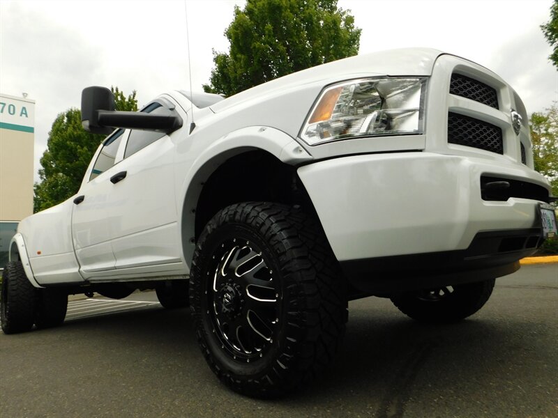 2016 RAM 3500 DUALLY 4X4 6.7L CUMMINS DIESEL / 1-OWNER / LIFTED   - Photo 10 - Portland, OR 97217