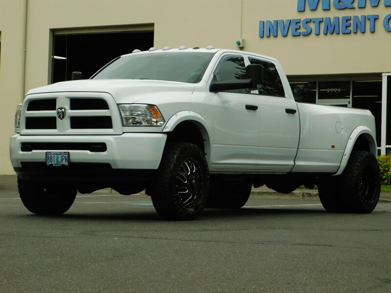 2016 RAM 3500 DUALLY 4X4 6.7L CUMMINS DIESEL / 1-OWNER / LIFTED   - Photo 51 - Portland, OR 97217