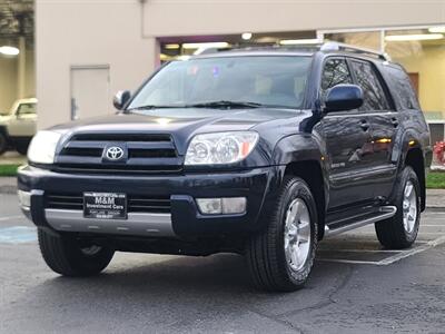 2004 Toyota 4Runner LIMITED 4X4 NEW TIMING CHAIN / 1-OWNER / RECORDS  / HEATED SEATS / SUNROOF / APPLE CARPLAY + ANDROID AUTO / TOP SHAPE !!