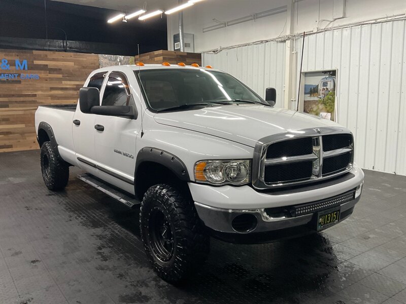 2003 Dodge Ram 3500 SLT 4X4 / 5.9L CUMMINS DIESEL / LIFTED / 100K MILE  Backup Camera / REAR AIRBAGS / LIFTED w/ 33 " MUD TIRES / LOCAL TRUCK / RUST FREE - Photo 2 - Gladstone, OR 97027