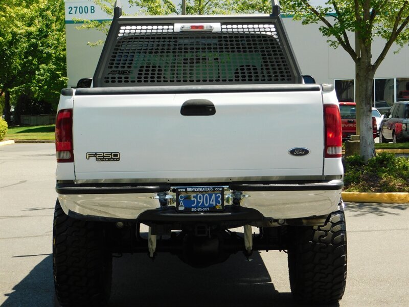 2002 Ford F-250 Super Duty XLT 4X4 V10 / MONSTER LIFT / LOW MILES   - Photo 6 - Portland, OR 97217