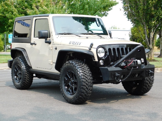 2016 Jeep Wrangler Willys Wheeler W / 4x4 / Hard Top / Winch / LIFTED