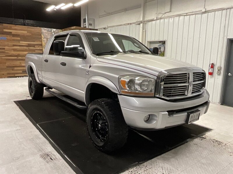 2006 Dodge Ram 3500 Laramie MEGACAB 4X4 / 5.9L CUMMINS DIESEL / LIFTED  / Leather & Heated Seats / LIFTED w. 35INC MUD TIRES - Photo 2 - Gladstone, OR 97027