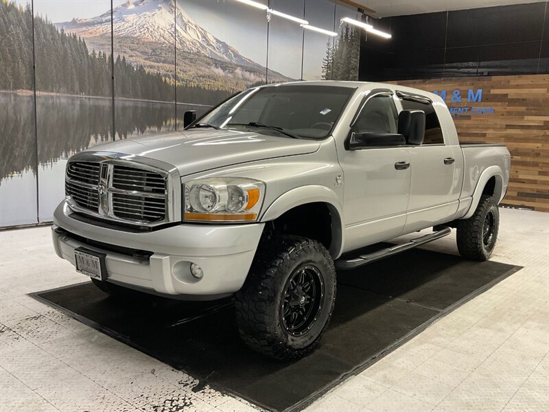 2006 Dodge Ram 3500 Laramie MEGACAB 4X4 / 5.9L CUMMINS DIESEL / LIFTED  / Leather & Heated Seats / LIFTED w. 35INC MUD TIRES - Photo 1 - Gladstone, OR 97027