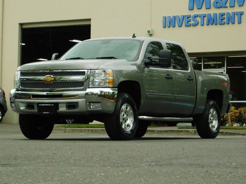 2012 Chevrolet Silverado 1500 V8 Z71 / 4X4 / Crew Cab / New Ties / Low Miles   - Photo 1 - Portland, OR 97217