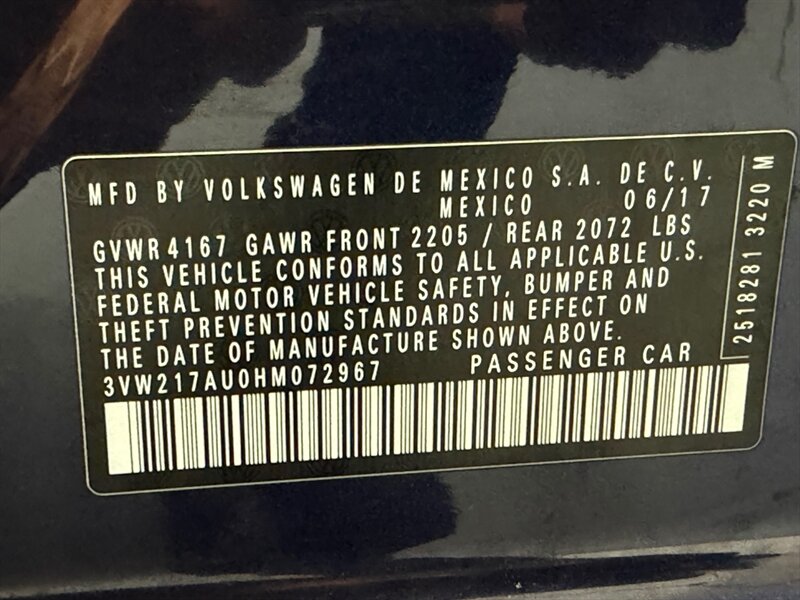 2017 Volkswagen Golf TSI Wolfsburg Edition Hatchback Leather Sunroof / Low Miles - Photo 41 - Gladstone, OR 97027