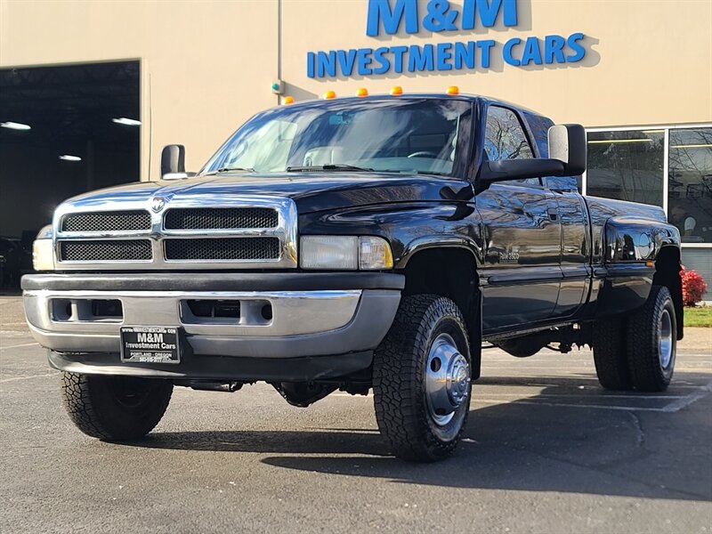 1998 Dodge Ram 3500 Laramie SLT 12-Valve / Dually / 4X4 / 5 - Speed  / GEAR VENDORS SPLITTER / Long Bed / 5.9 L Cummins Diesel / 1-Ton / Exhaust Brake / Leather - Photo 1 - Portland, OR 97217